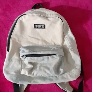 PINK Blue Jean Backpack